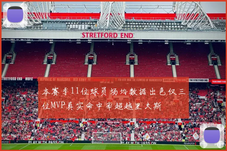 本赛季11位球员场均数据出色仅三位MVP真实命中率超越里夫斯